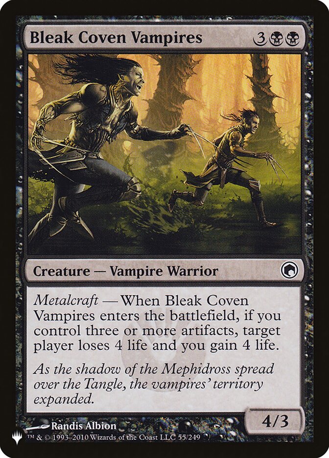 Bleak Coven Vampires [The List] - Destination Retro
