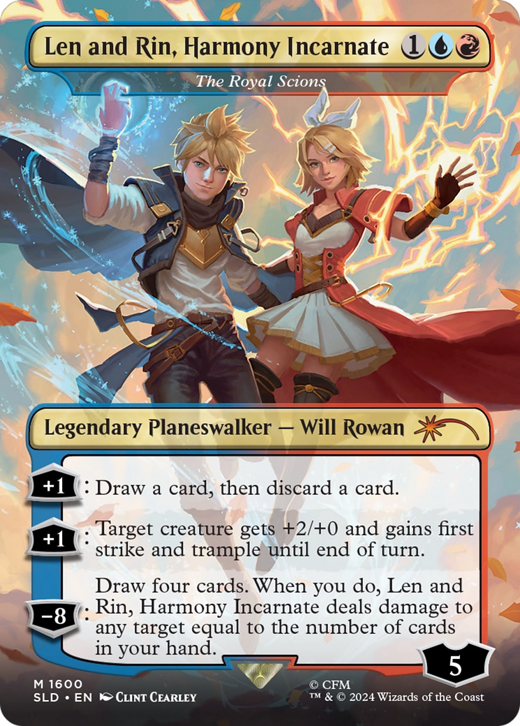 Len and Rin, Harmony Incarnate - The Royal Scions [Secret Lair Drop Series] - Destination Retro