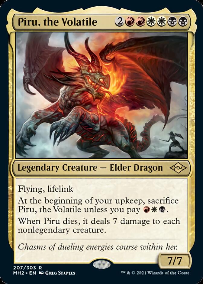 Piru, the Volatile [Modern Horizons 2] - Destination Retro