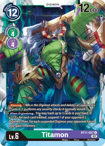 Titamon [BT11-057] [Dimensional Phase] - Destination Retro