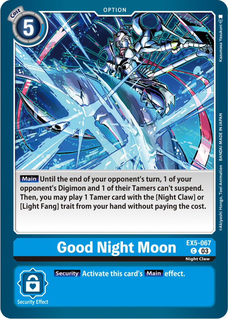 Good Night Moon [EX5-067] [Animal Colosseum] - Destination Retro