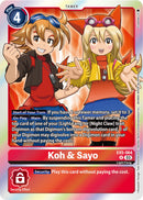 Koh & Sayo [EX5-064] [Animal Colosseum] - Destination Retro