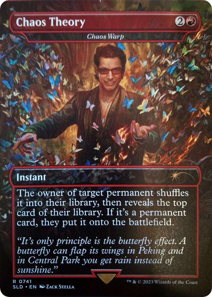 Chaos Theory - Chaos Warp (Rainbow Foil) [Secret Lair Drop Series] - Destination Retro