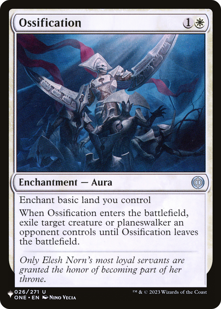 Ossification [The List] - Destination Retro