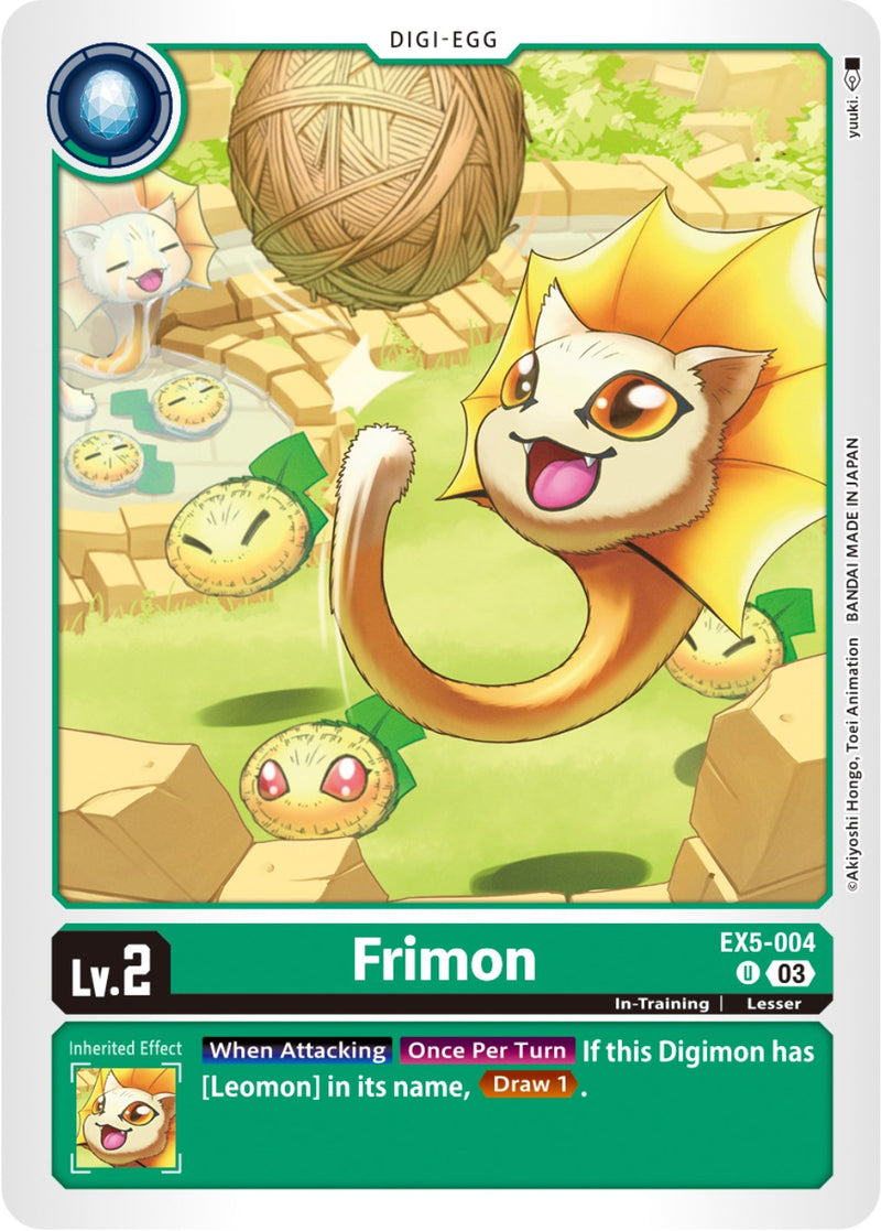 Frimon [EX5-004] [Animal Colosseum] - Destination Retro