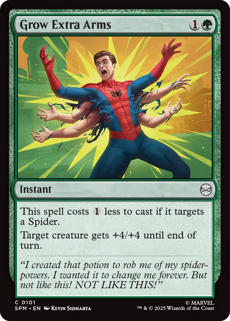 Grow Extra Arms [Marvel's Spider-Man] - Destination Retro