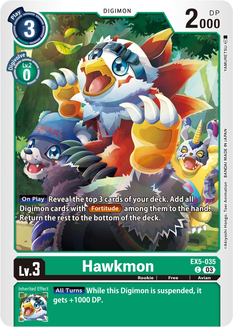 Hawkmon [EX5-035] [Animal Colosseum] - Destination Retro