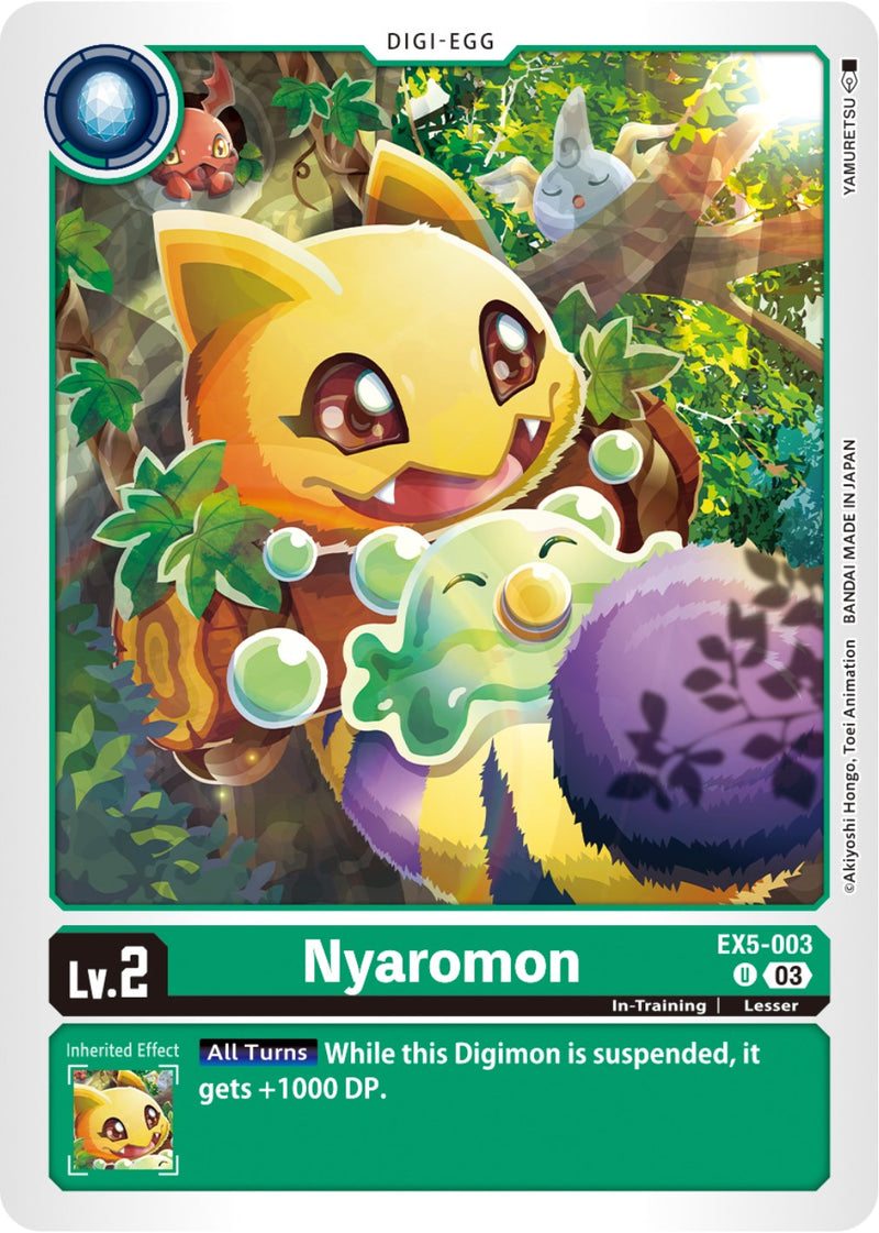 Nyaromon [EX5-003] [Animal Colosseum] - Destination Retro