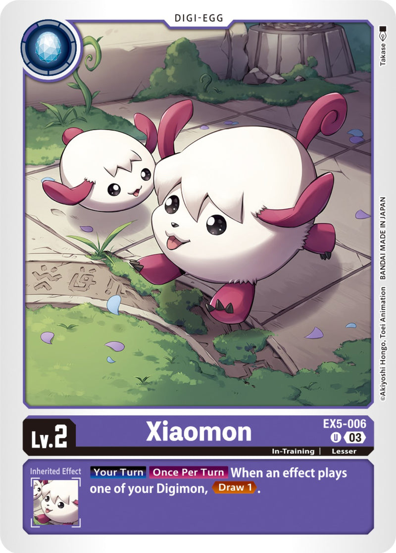 Xiaomon [EX5-006] [Animal Colosseum] - Destination Retro