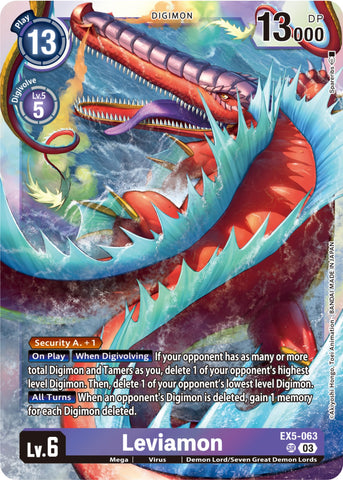 Leviamon [EX5-063] [Animal Colosseum] - Destination Retro