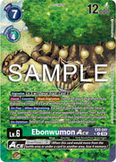 Ebonwumon Ace [EX5-041] (Alternate Art) [Animal Colosseum] - Destination Retro