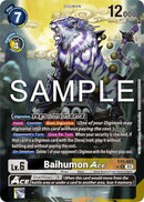 Baihumon Ace [EX5-053] (Alternate Art) [Animal Colosseum] - Destination Retro