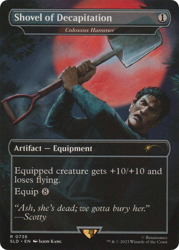 Shovel of Decapitation - Colossus Hammer [Secret Lair Drop Series] - Destination Retro