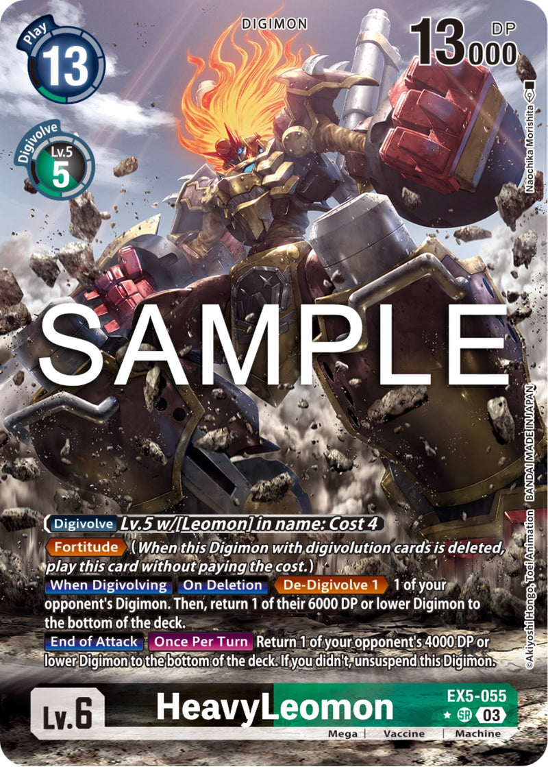 HeavyLeomon [EX5-055] (Alternate Art) [Animal Colosseum] - Destination Retro