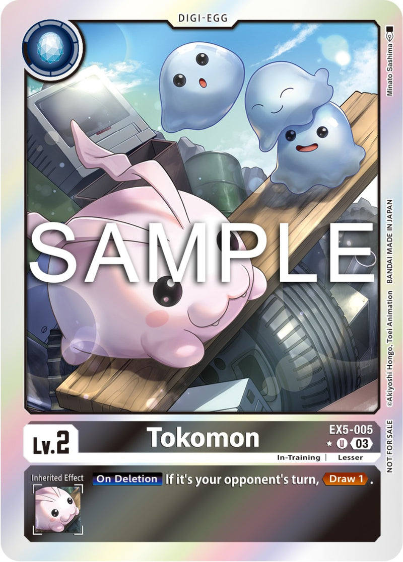 Tokomon [EX5-005] (Animal Colosseum Box Promotion Pack) [Animal Colosseum] - Destination Retro