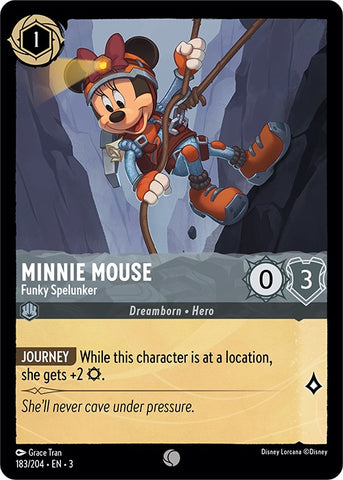 Minnie Mouse - Funky Spelunker (183/204) [Into the Inklands] - Destination Retro
