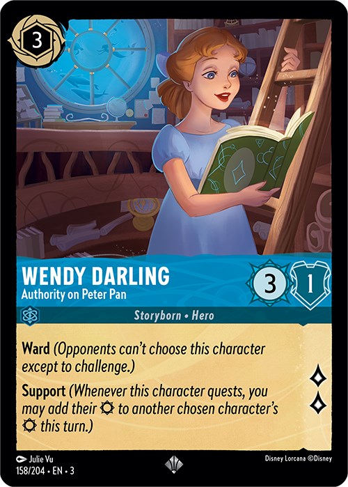 Wendy Darling - Authority on Peter Pan (158/204) [Into the Inklands] - Destination Retro