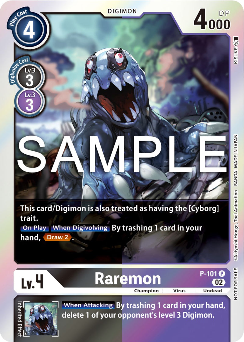 Raremon [P-101] (Limited Card Pack Ver.2) [Promotional Cards] - Destination Retro