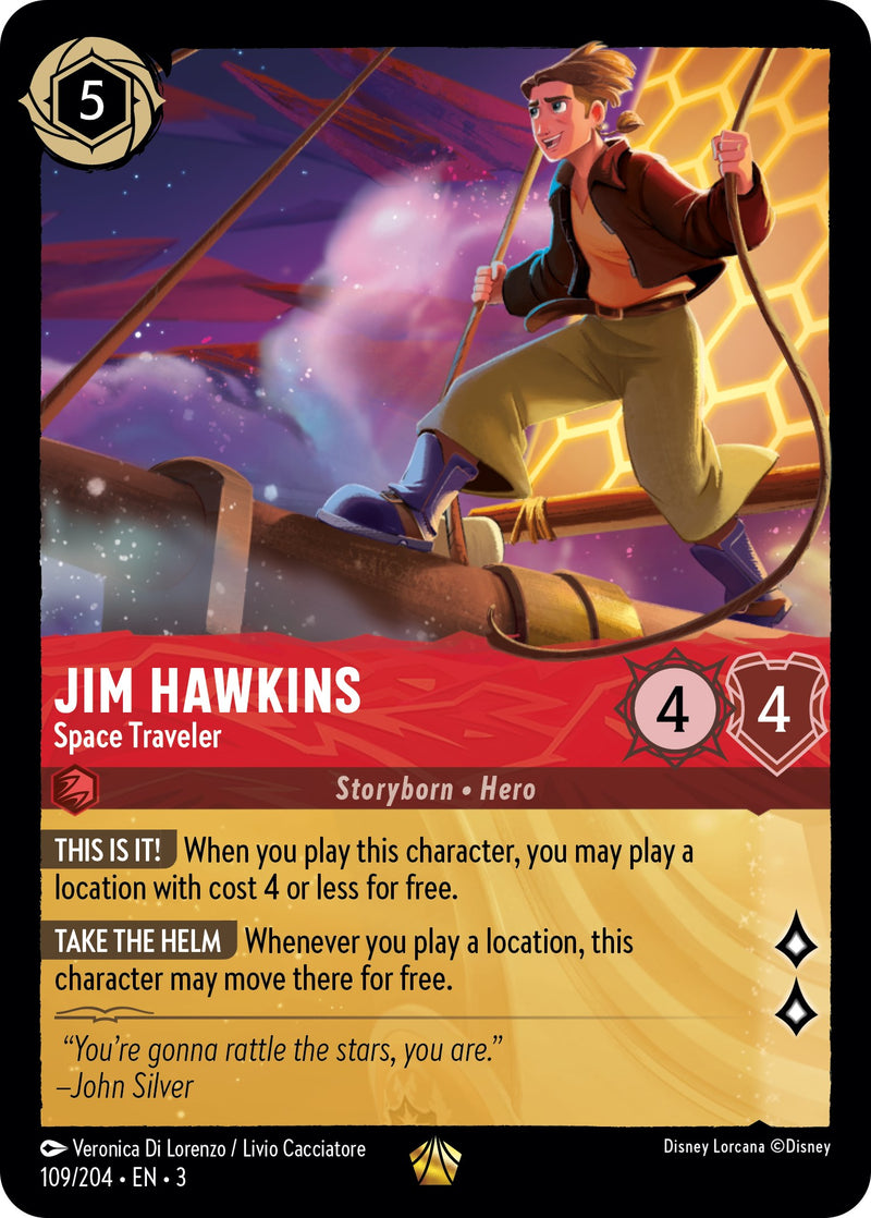 Jim Hawkins - Space Traveler (109/204) [Into the Inklands] - Destination Retro