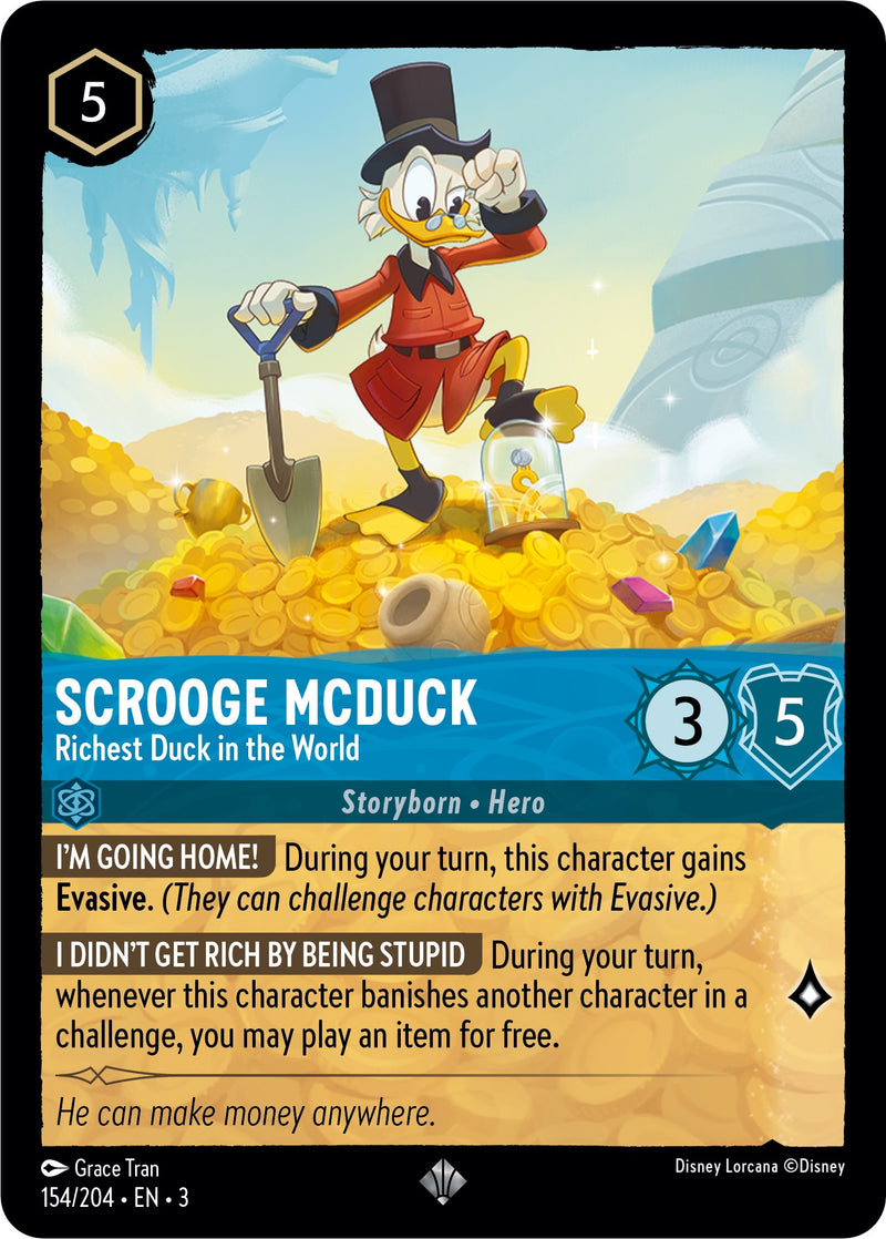 Scrooge McDuck - Richest Duck in the World (154/204) [Into the Inklands] - Destination Retro