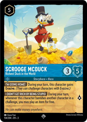 Scrooge McDuck - Richest Duck in the World (154/204) [Into the Inklands] - Destination Retro