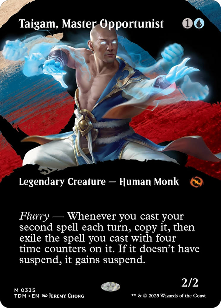 Taigam, Master Opportunist (Borderless) [Tarkir: Dragonstorm] - Destination Retro