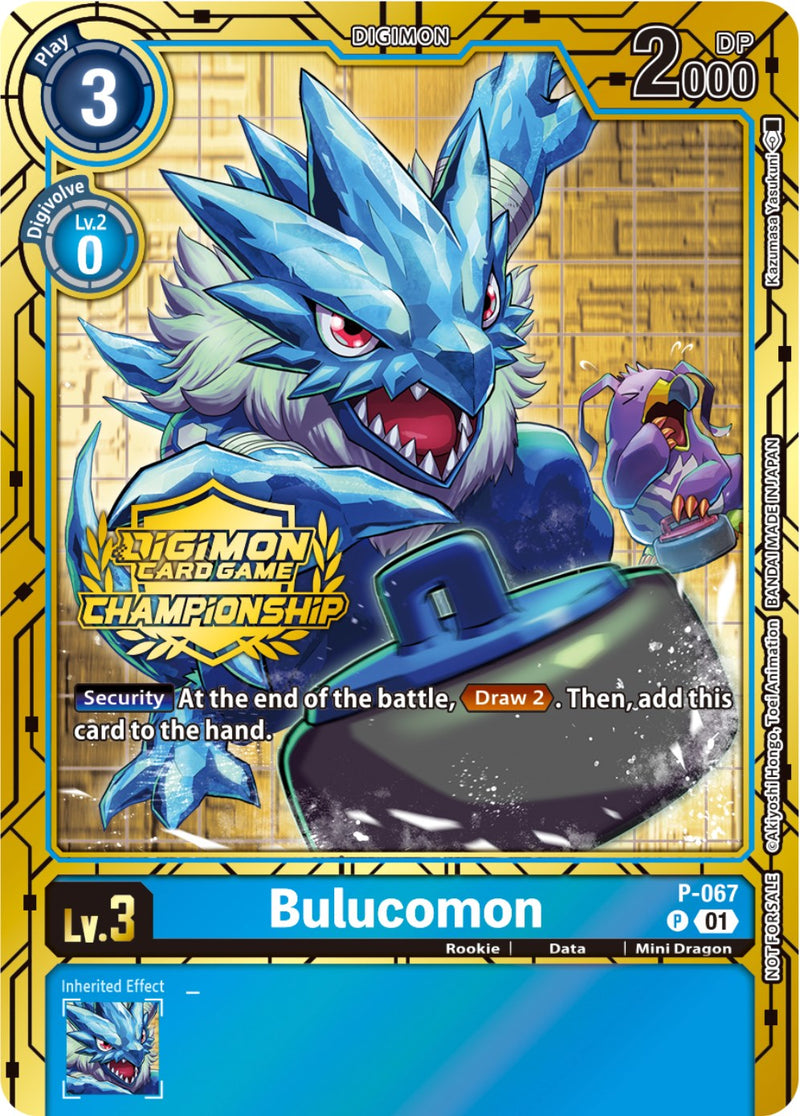 Bulucomon [P-067] (Championship 2023 Gold Card Set) [Promotional Cards] - Destination Retro