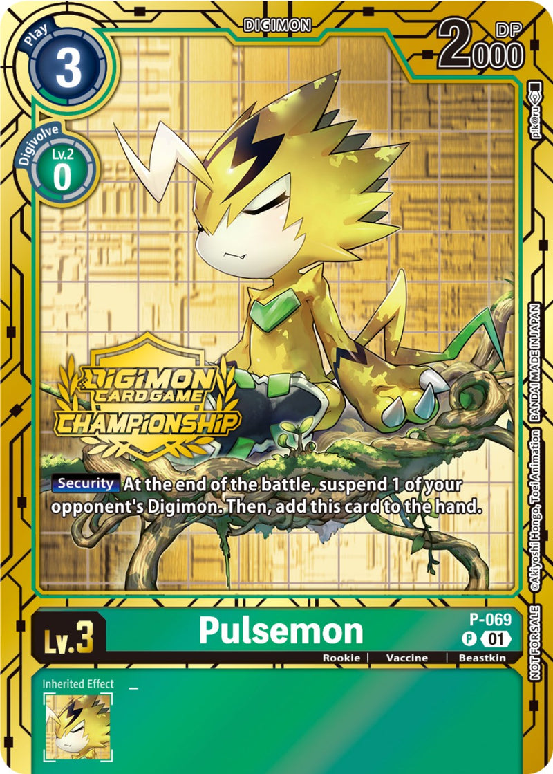 Pulsemon [P-069] (Championship 2023 Gold Card Set) [Promotional Cards] - Destination Retro