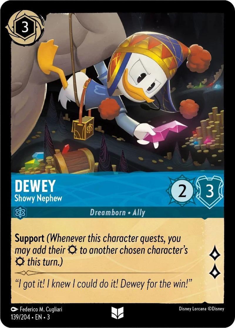 Dewey - Showy Nephew (139/204) [Into the Inklands] - Destination Retro