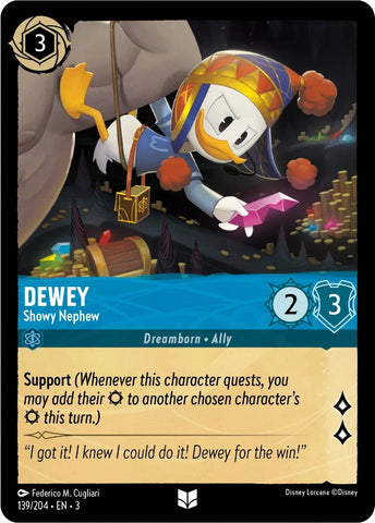 Dewey - Showy Nephew (139/204) [Into the Inklands] - Destination Retro