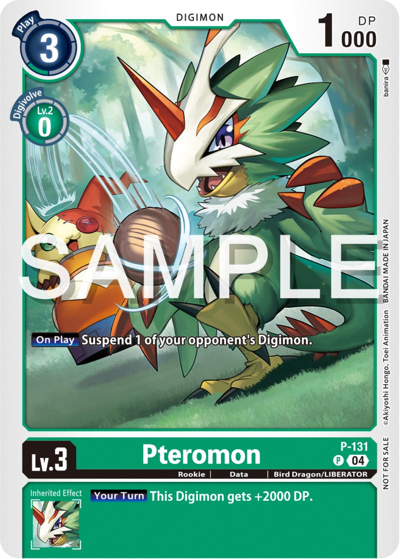 Pteromon [P-131] (Digimon Liberator Promotion Pack) [Promotional Cards] - Destination Retro