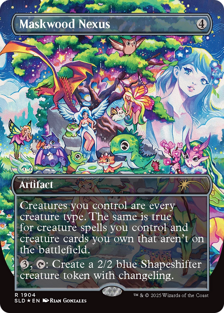 Maskwood Nexus (Double Rainbow Foil) [Secret Lair Drop Series] - Destination Retro