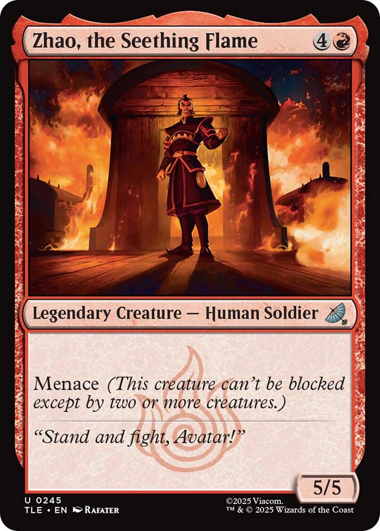 Zhao, the Seething Flame [Avatar: The Last Airbender: Eternal-Legal] - Destination Retro