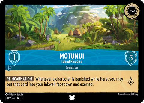 Motunui - Island Paradise (170/204) [Into the Inklands] - Destination Retro