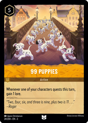 99 Puppies (24/204) [Into the Inklands] - Destination Retro