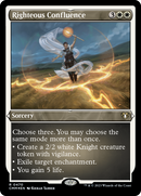 Righteous Confluence (Foil Etched) [Commander Masters] - Destination Retro