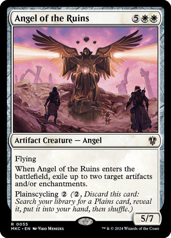 Angel of the Ruins [Murders at Karlov Manor Commander] - Destination Retro