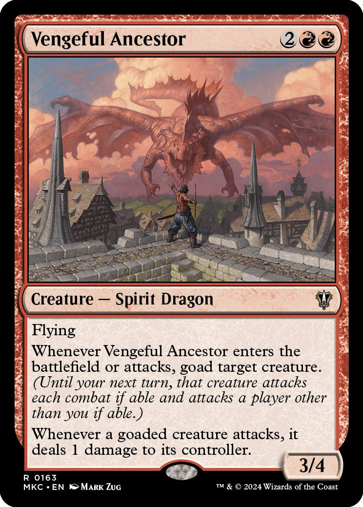 Vengeful Ancestor [Murders at Karlov Manor Commander] - Destination Retro