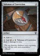 Talisman of Conviction [Murders at Karlov Manor Commander] - Destination Retro
