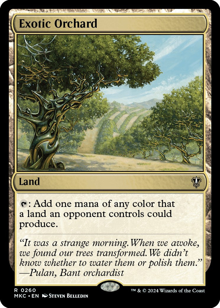 Exotic Orchard [Murders at Karlov Manor Commander] - Destination Retro