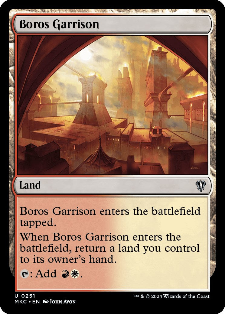 Boros Garrison [Murders at Karlov Manor Commander] - Destination Retro