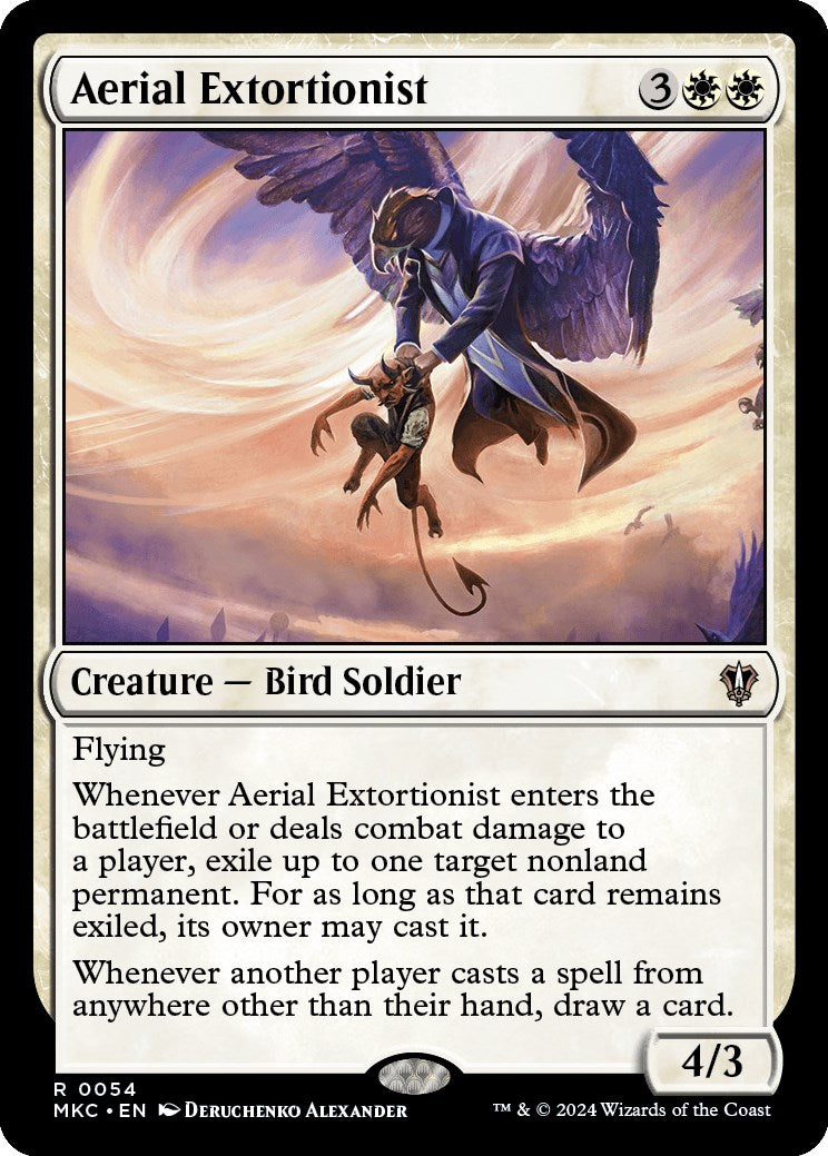 Aerial Extortionist [Murders at Karlov Manor Commander] - Destination Retro