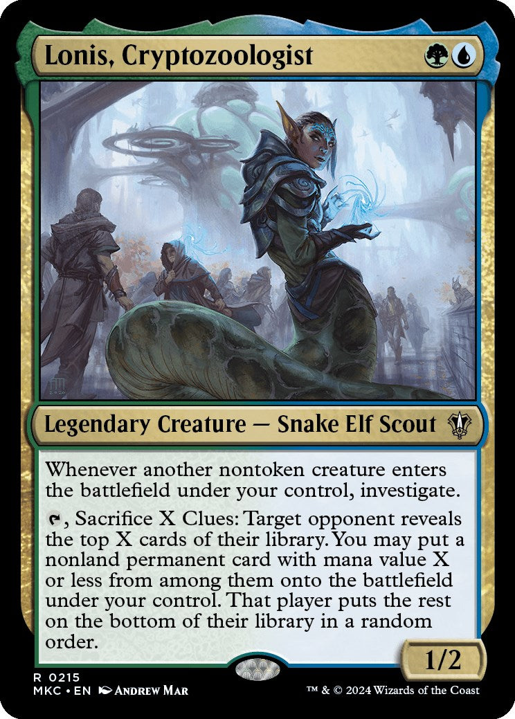 Lonis, Cryptozoologist [Murders at Karlov Manor Commander] - Destination Retro