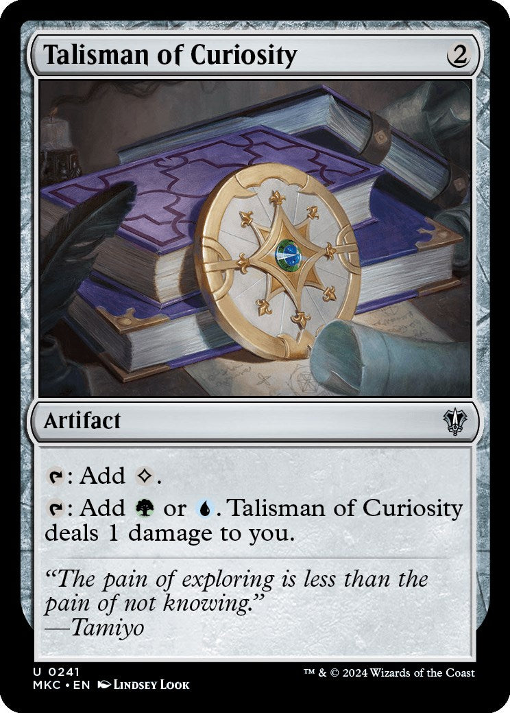 Talisman of Curiosity [Murders at Karlov Manor Commander] - Destination Retro