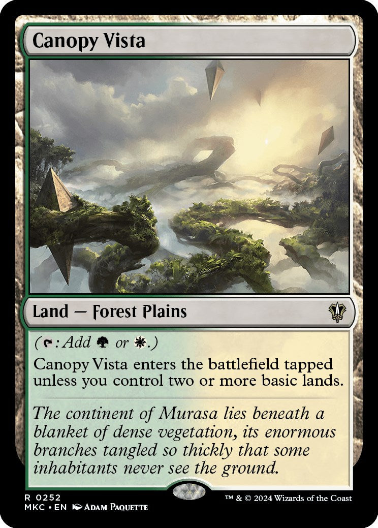 Canopy Vista [Murders at Karlov Manor Commander] - Destination Retro