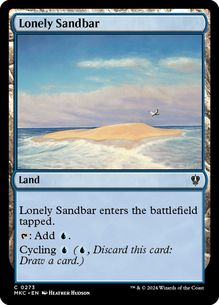 Lonely Sandbar [Murders at Karlov Manor Commander] - Destination Retro