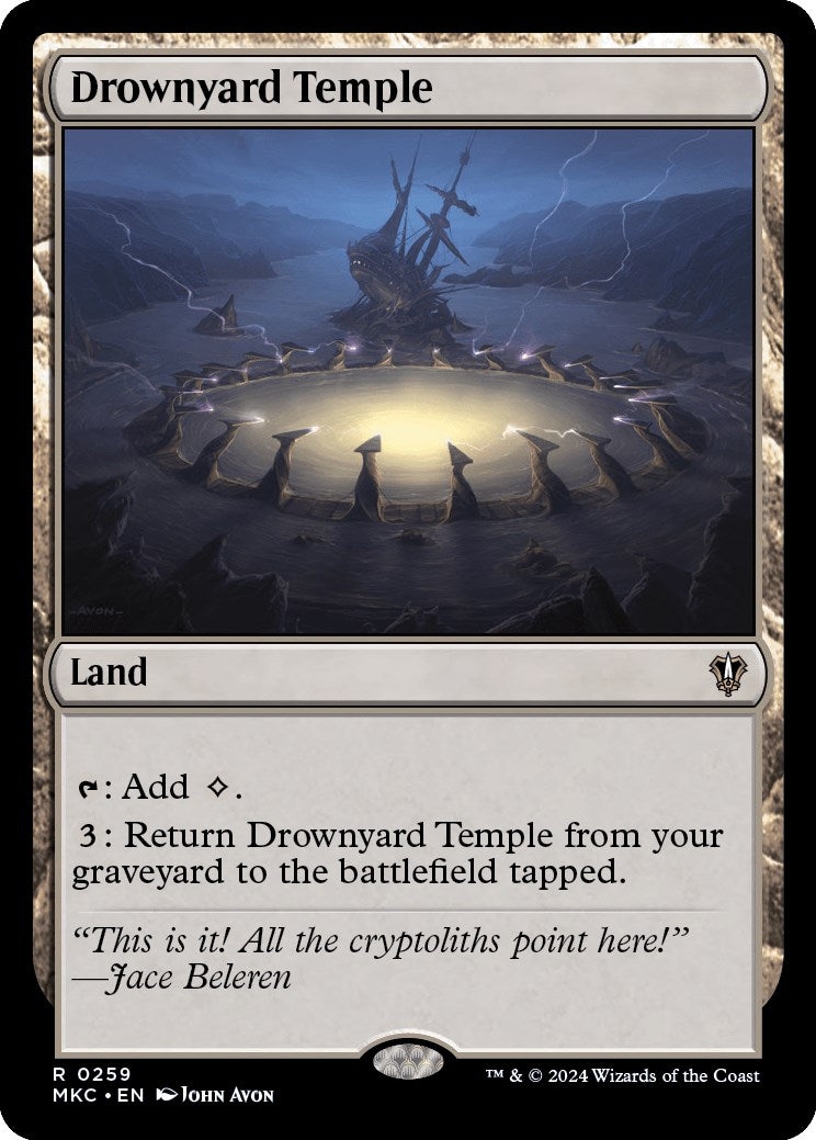 Drownyard Temple [Murders at Karlov Manor Commander] - Destination Retro