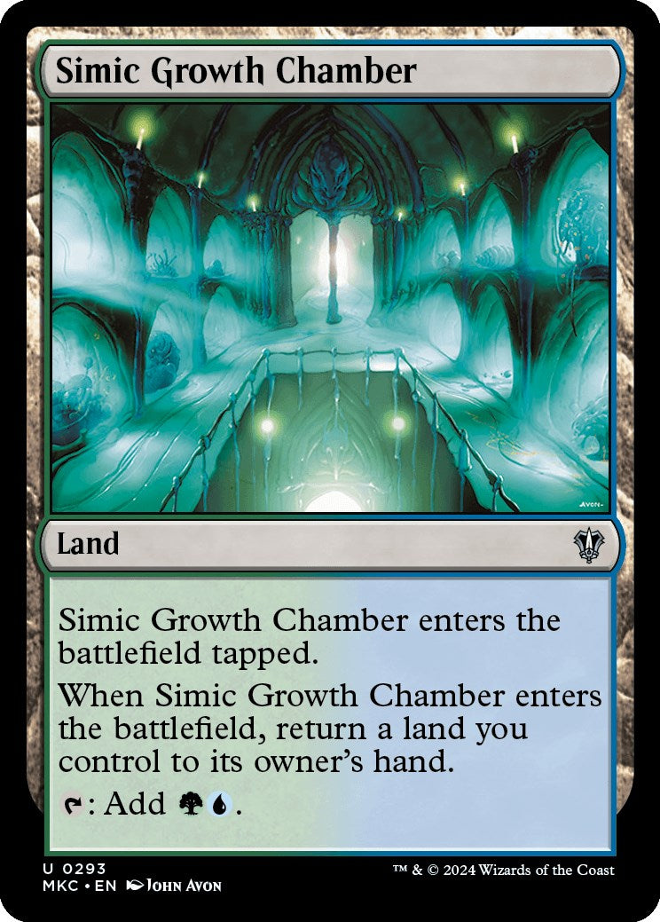 Simic Growth Chamber [Murders at Karlov Manor Commander] - Destination Retro