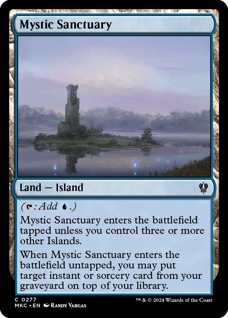 Mystic Sanctuary [Murders at Karlov Manor Commander] - Destination Retro