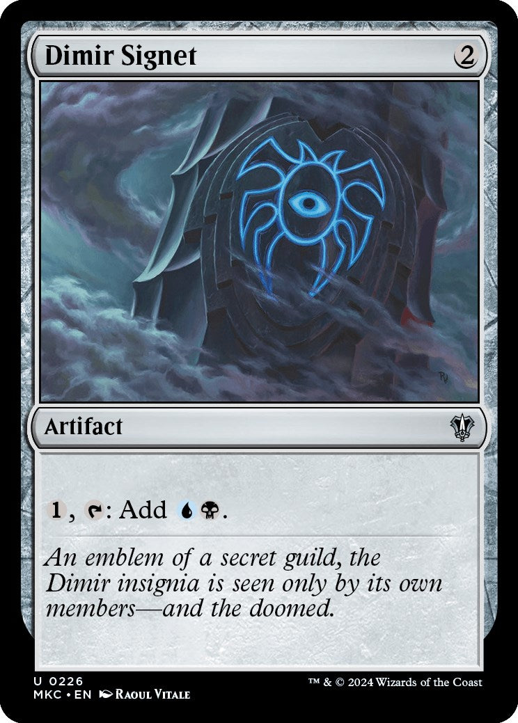 Dimir Signet [Murders at Karlov Manor Commander] - Destination Retro